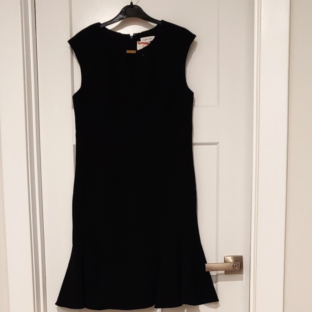 Black Calvin Klein dress